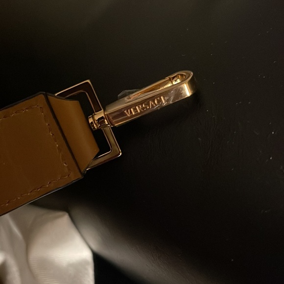 Versace Greca Embossed leather tote bag - Picture 12 of 16